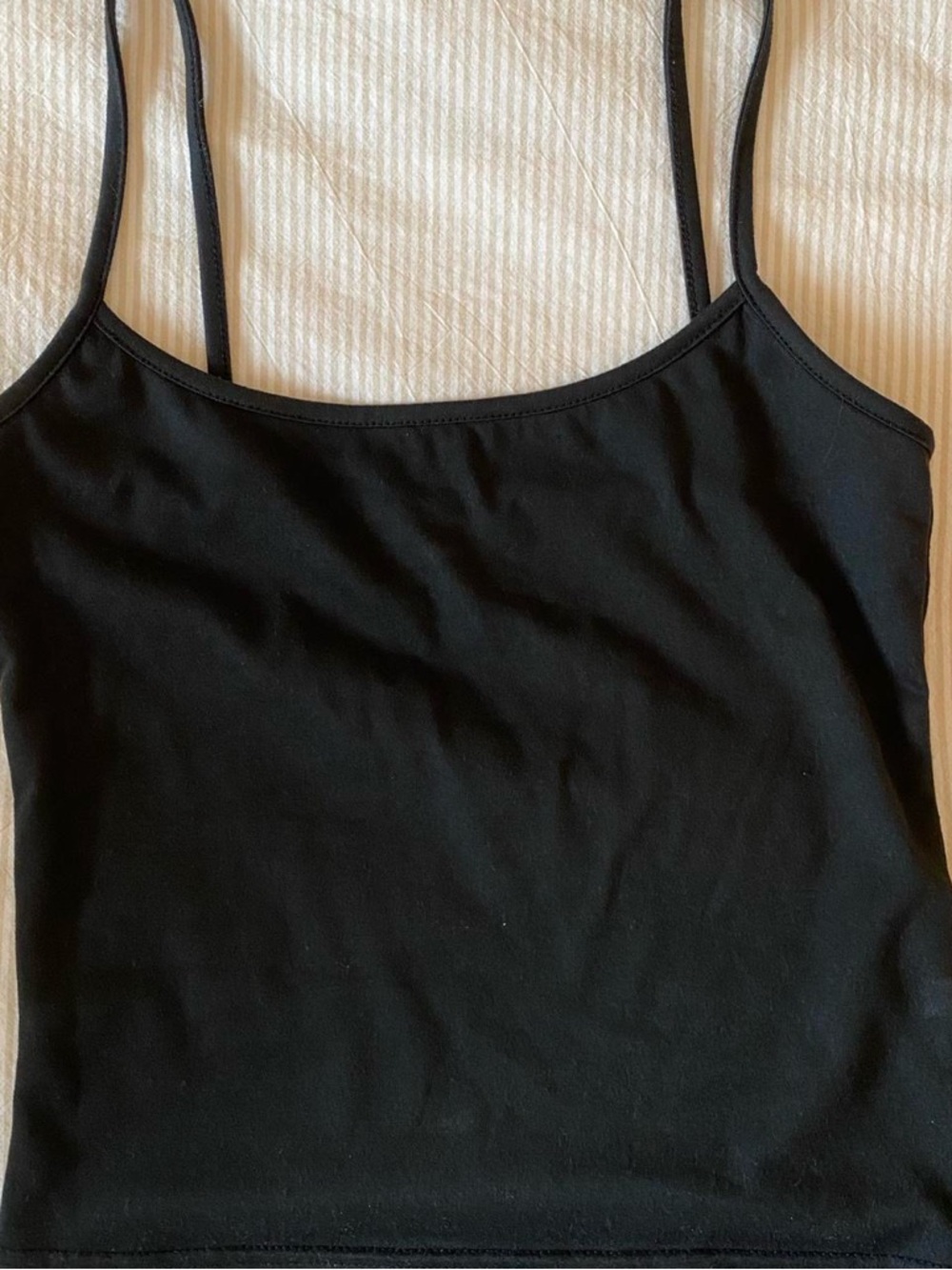 Women’s Scoop Neck Spaghetti Strap Tank Bundle - Black & Gray - Picture 4 of 7
